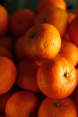 Fresh Mandarin orange fruits
