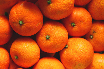 Fresh Mandarin orange fruits