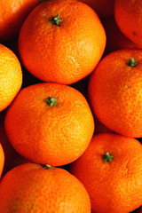 Fresh Mandarin orange fruits