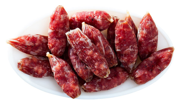 Dry-cured Secallona sausages