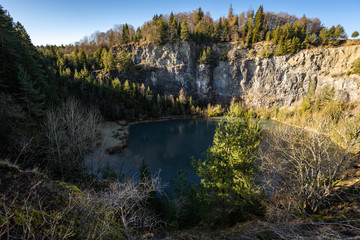 Türkisblauer See auf dem Höwenegg
