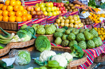Supermarket in Madeira Island