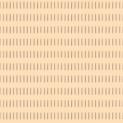 Simple hand-drawn pattern with geometric ornament. Vector illustration