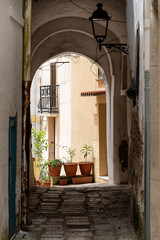 Fototapeta na wymiar Montescaglioso, historic town in Basilicata