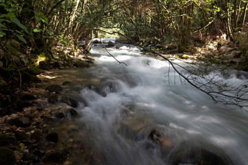 Ljuta River in Konavle, Dubrovnik region, Croatia