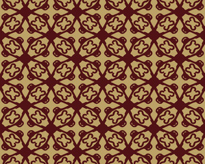 Seamless vector pattern in ornamental style. Geometric desing texture for greeting card and gifts.