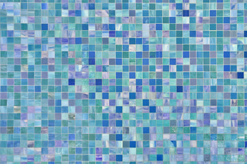 The texture of the tiles sky blue color