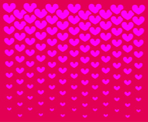 Abstract heart shaped background and heart shaped wallpaper