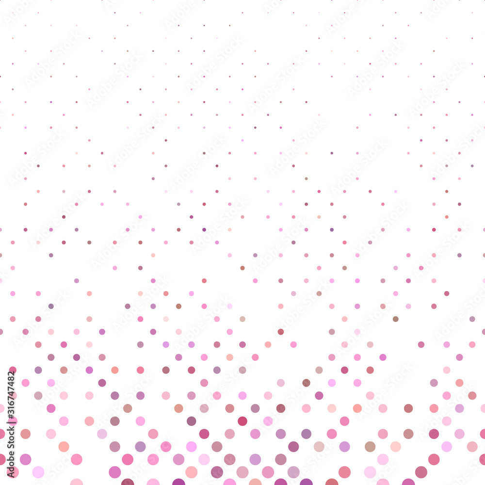 Poster abstract geometric circle pattern background - illustration from small circles
