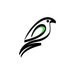 Flying bird line logo icon designs are perfect for business logos