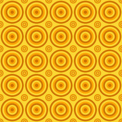 Abstract repeating pattern - vector circle background illustration