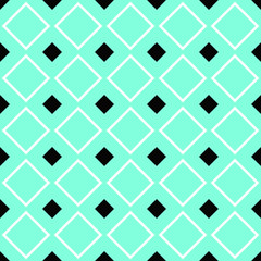 Abstract geometrical square pattern design background - colored vector graphic