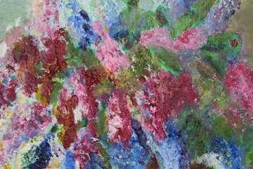 abstract background of colored paint