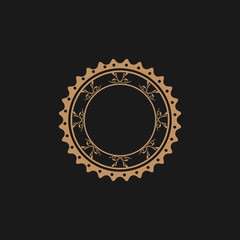  Collection of vintage retro classic design elements