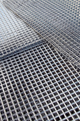 Chrom plated metal grids