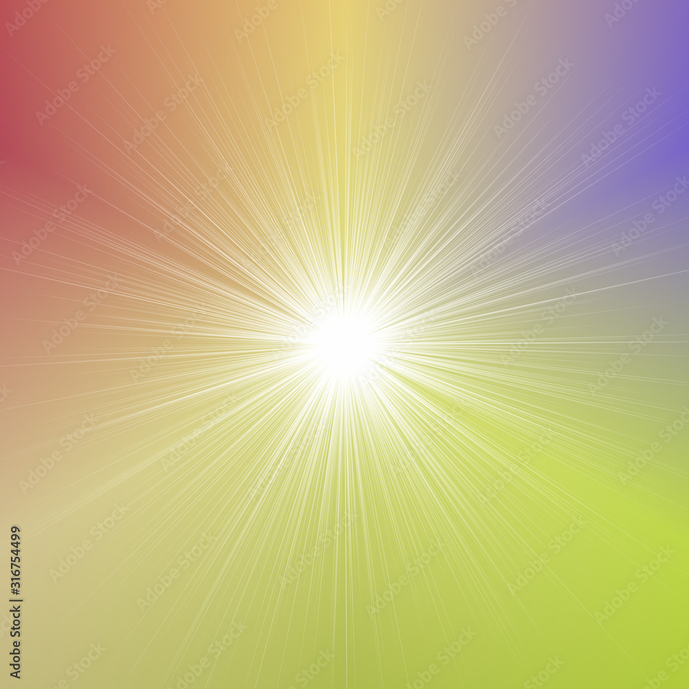 Poster abstract blurred gradient explosion background - graphic design