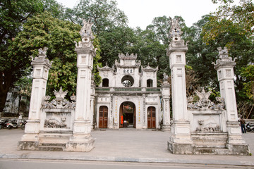 Obraz premium Kuan Thanh Temple. Vietnam Hanoi.