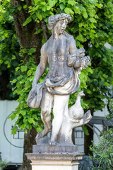 Fototapeta premium 26 May 2019, Salzburg, Austria. Mirabell garden - sculptures