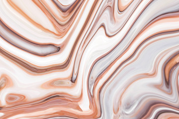 Marble ink colorful. brown marble pattern texture abstract background. can be used for background or wallpaper.
