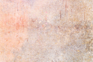 Old pink colored distressed wall
