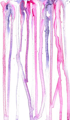 background with flowing watercolor drops