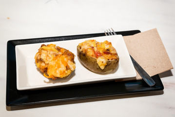 patatas asadas rellenas