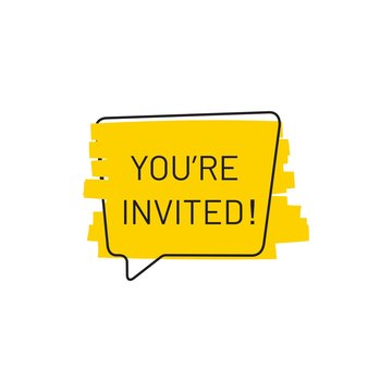 193 BEST "You're Invited" IMAGES, STOCK PHOTOS & VECTORS | Adobe Stock