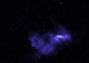 Small part of an infinite star field.