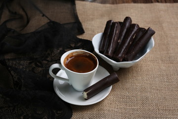 halva chocolate covered türkish coffe