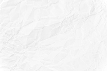 Paper texture Crumpled White.Top view.