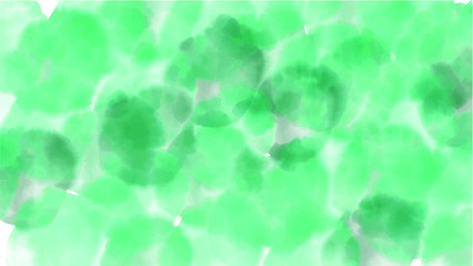 Green watercolor background for your design, watercolor background concept, vector.