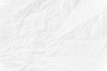 Paper texture Crumpled White.Top view.