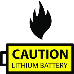 lithium ion battery Caution