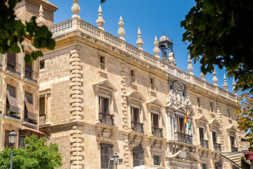 Fototapeta na wymiar famous landmark in Granada City