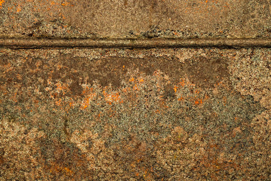 Fragment of striking metal sheet with weld. Textural background. Close up.