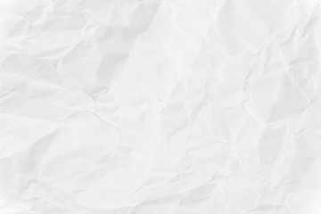 Paper texture Crumpled White.Top view.