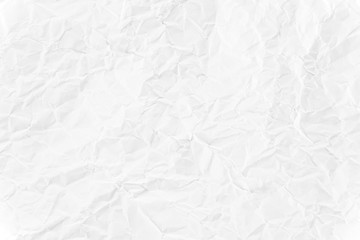 Paper texture Crumpled White.Top view.