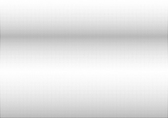 Abstract halftone dotted background. Monochrome futuristic grunge pattern, stars.  Vector modern optical pop art texture for posters, site, postcard, cover, labels, vintage sticker, mock-up layout.