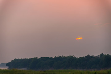 Scenic View Of Dramatic Sky During Sunset