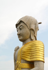 Phra Upagupta statue, Wat Thaton, Chiangmai, Northern Thailand.