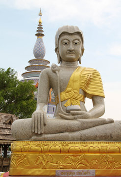 Phra Chedi Kaew, Wat Thaton, Chiangmai, Northern Thailand.