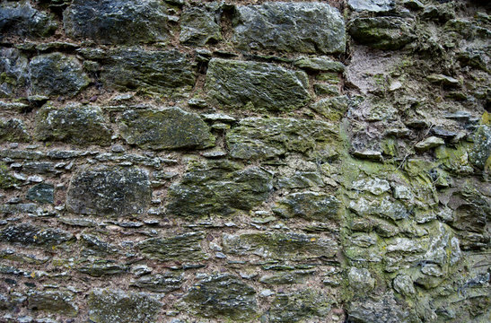 Stone detail at Blarney Castle, Country Cork, Ireland