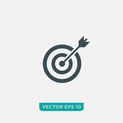 Target Icon Design, Vector EPS10