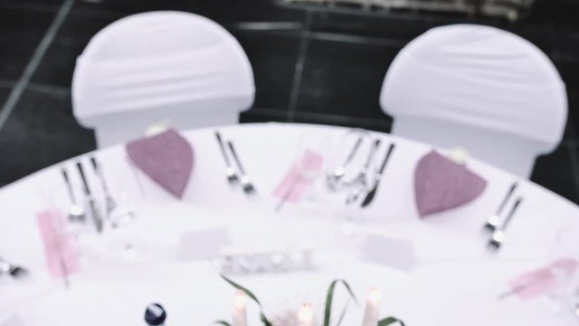 Hochzeitsessen, Hochzeitsdekoration
