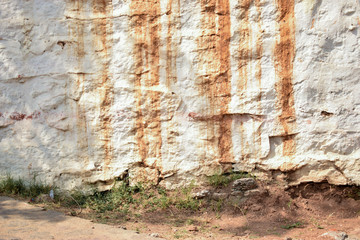 Old Ruins Cement Peeled Wall Texture Background Image