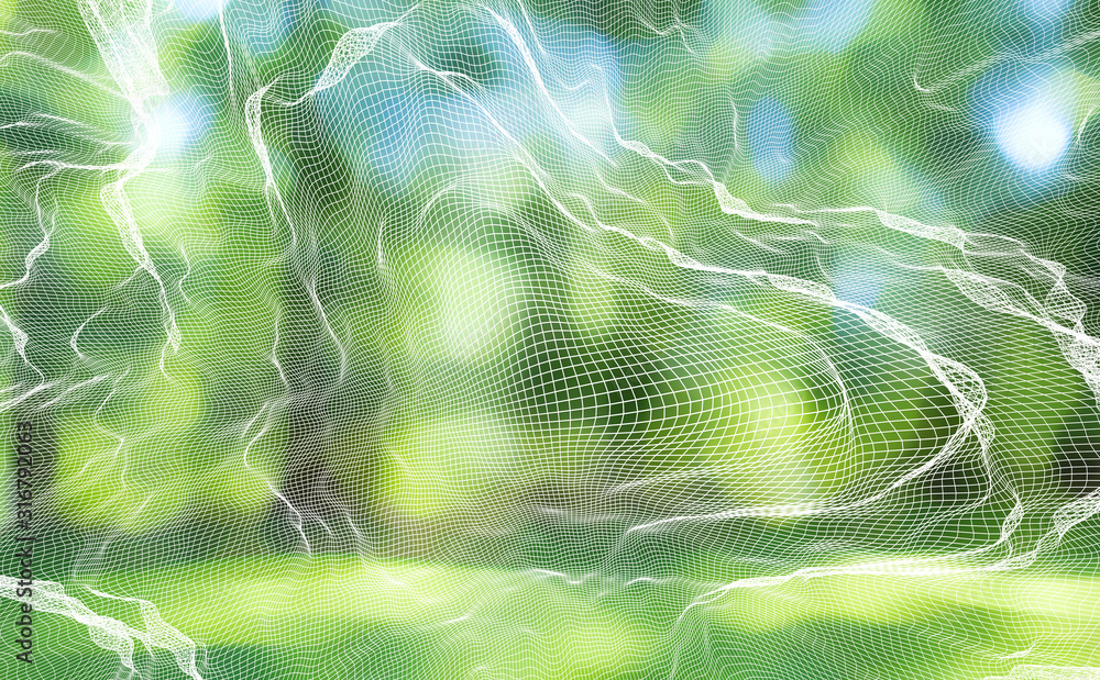 Poster abstract nature technology network connection background texture design