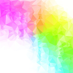 Colorful Polygonal Mosaic Background, Creative Design Templates