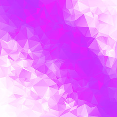 Purple Polygonal Mosaic Background, Creative Design Templates