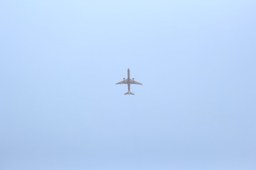 airplane in the sky