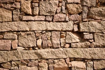 Granite Rock Ruins/peeled Wall Texture Background Image